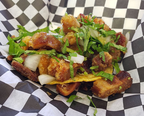 Image: Chicharron Taco